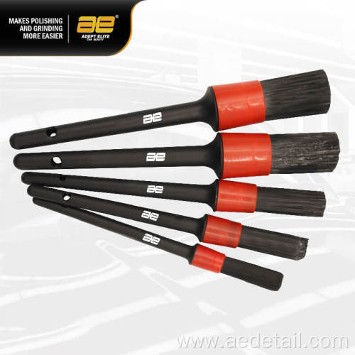 Boar bristles hair brush Car detailing brush